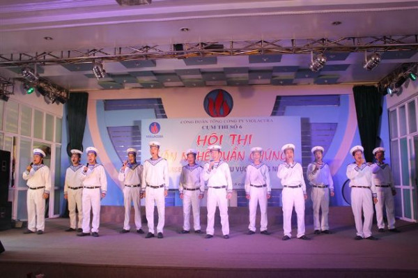 Hội thi văn nghệ cụm số 6 và giải bóng đá Viglacera bảng A khu vực Quảng Ninh